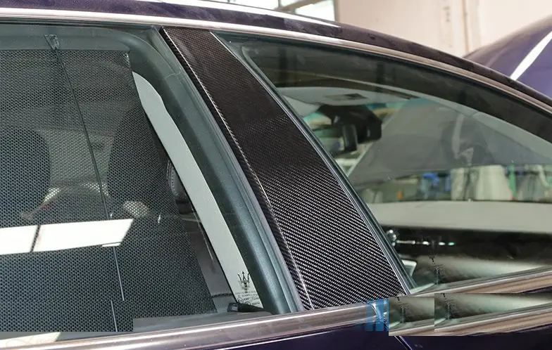 Карбоновое волокно B рамки крышки стойки для 2013- Maserati Quattroporte