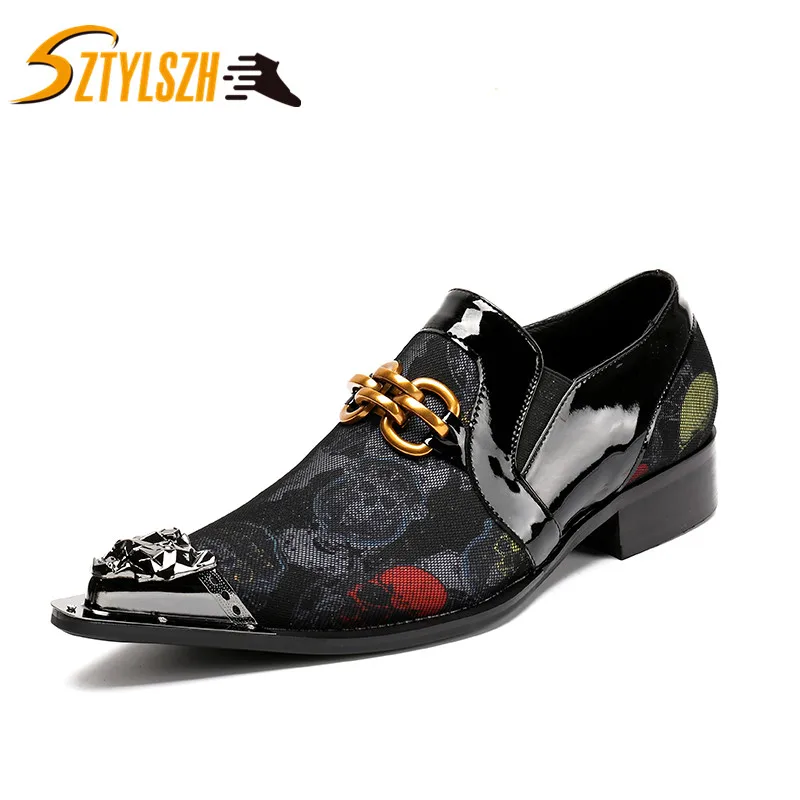 

High Quality Luxury Classical Men Business Dress Shoes Genuine Leather Shoes Men's Flat Oxfords Wedding Shoe Italian Formal Shoe