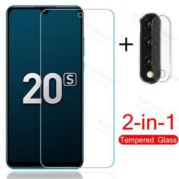 Перейти на Алиэкспресс и купить 2 в 1 стекло для камеры honor 20 s 20 s honor 20 s, защитное стекло на honor 20 lite 20 lite, светильник для телефона 6,15 дюйма, пленка для экрана телефона