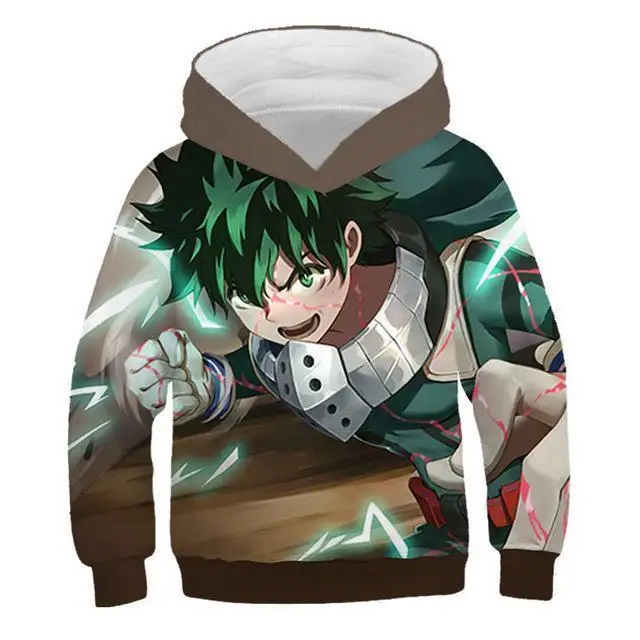 Sudadera con capucha de dibujos анимадо lindo 3D Nios de moda de calle nios y nias casualsuter deportivo - Цвет: WPT-740