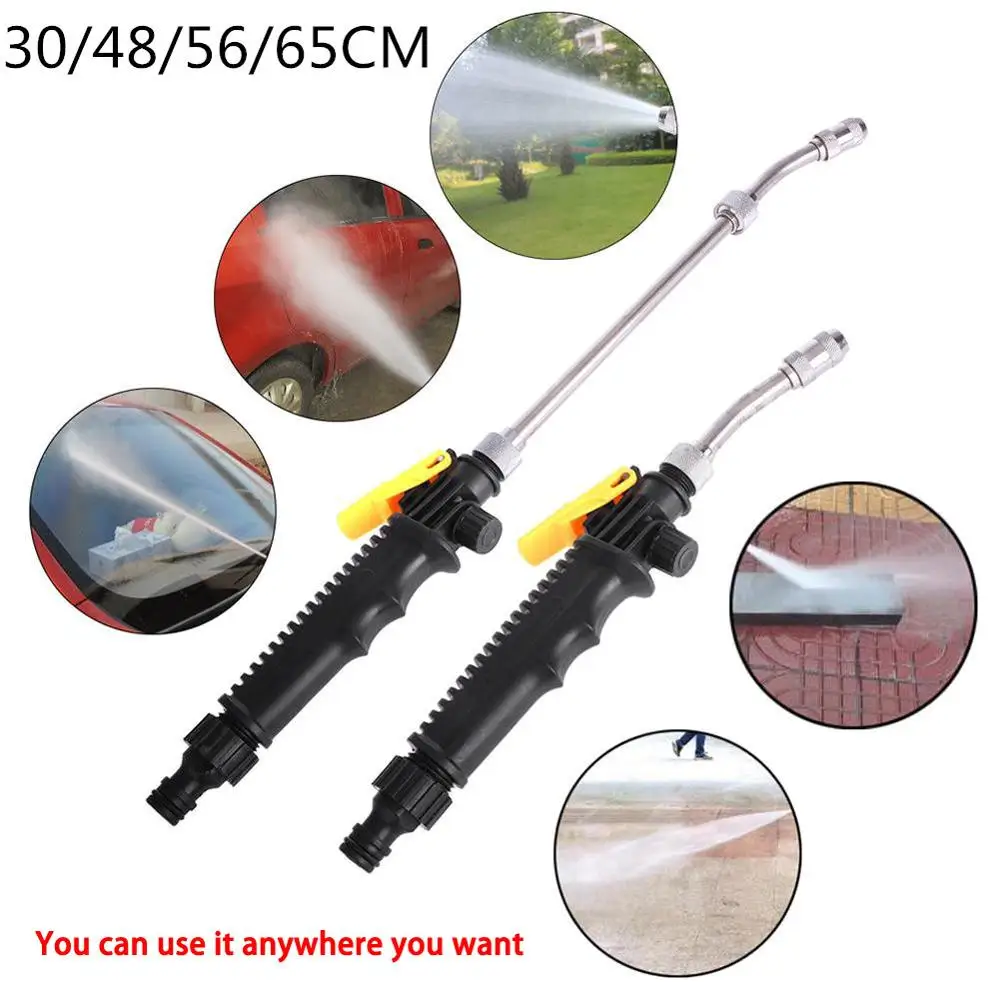 

High pressure Power water gun Spray Nozzle Car Wash Garden Cleaning Tool Watering Flowers Vegetables Spray