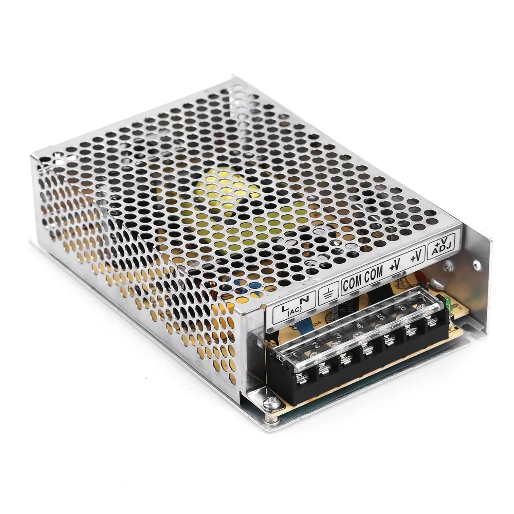 Universal LED Power Supply Transformer - 100-240V AC-DC, 5V/12V/24V Output, 100W/120W