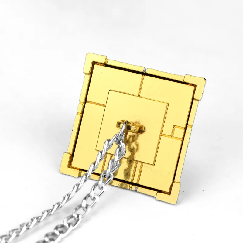 Anime Yu-Gi-Oh Necklace Yugi Muto Big Size 3D Millenium Puzzle