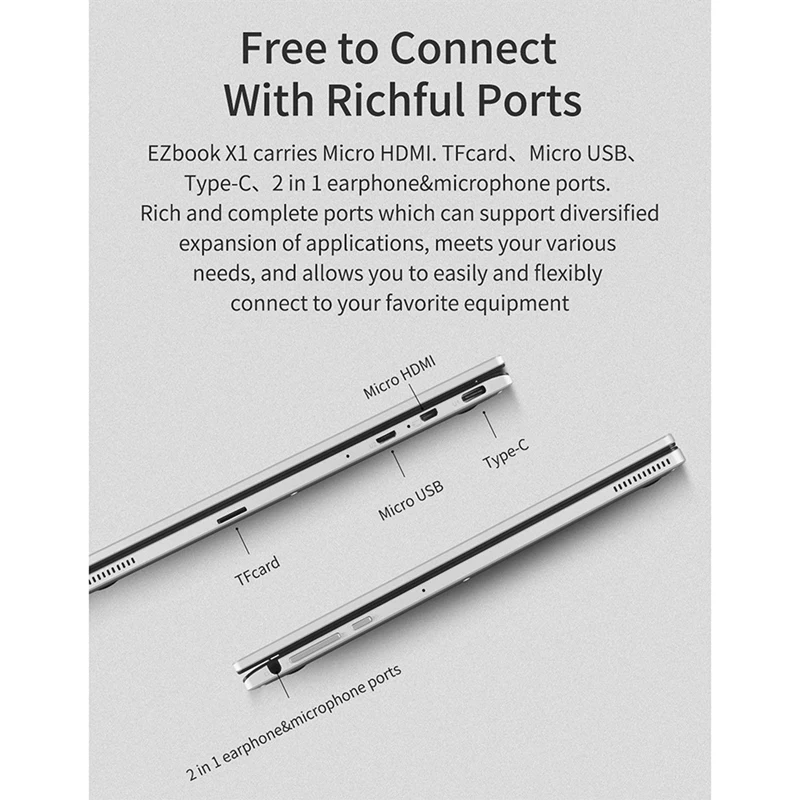 Jumper EZbook X1 Laptop 11.6 inch Touchsn