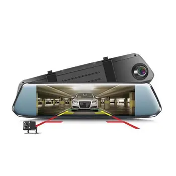 

High-definition 7-inch Rearview Mirror Recorder Auto Rearview Mirror Dash Cam Video Recorder Night Vision Dash Cam