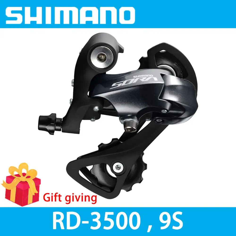 

Shimano Sora RD-3500 Rear Derailleur bicycle parts 9S SS Short Cage Road Bike For Tour Folding Bike 3500 Rear Derailleurs