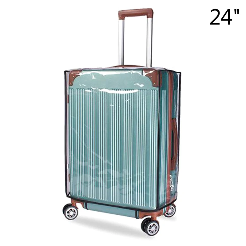 1PCS Luggage Case Suitcase Protective Cover Apply To 20''-30'' Suitcase Travel Accessories PVC Transparent Luggage Dust Cover