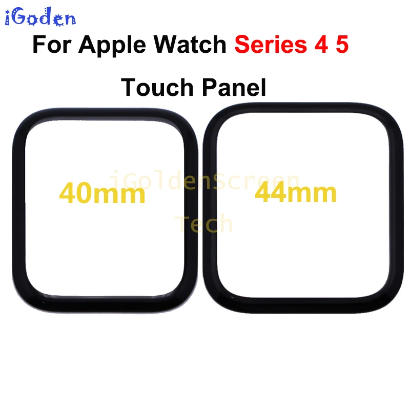 2 в 1 LCD Переднее стекло с клеем для Apple Watch Series 4 5 S4 S5 44 мм 40 сенсорный экран сменная