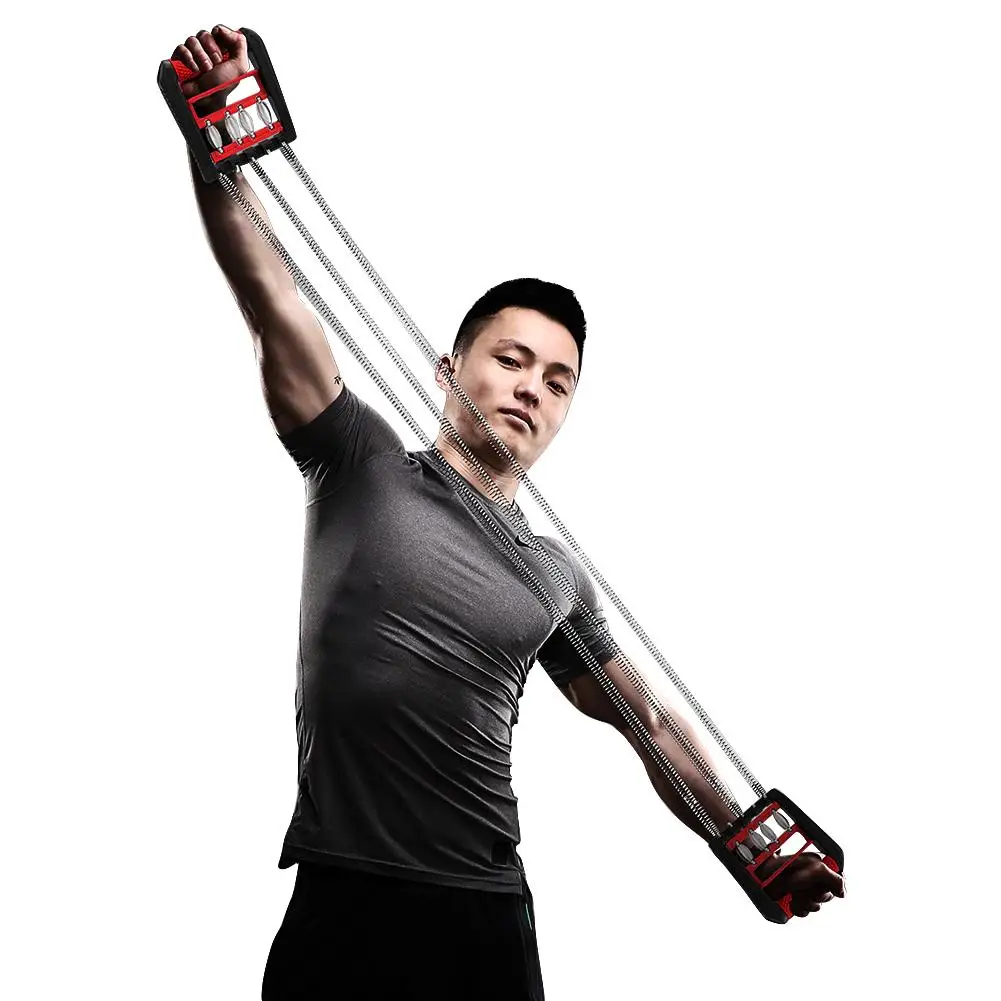  Indoor Sport Chest Expander Puller Workout Exercise Fitness Crossfit Training Resistance Adjustable