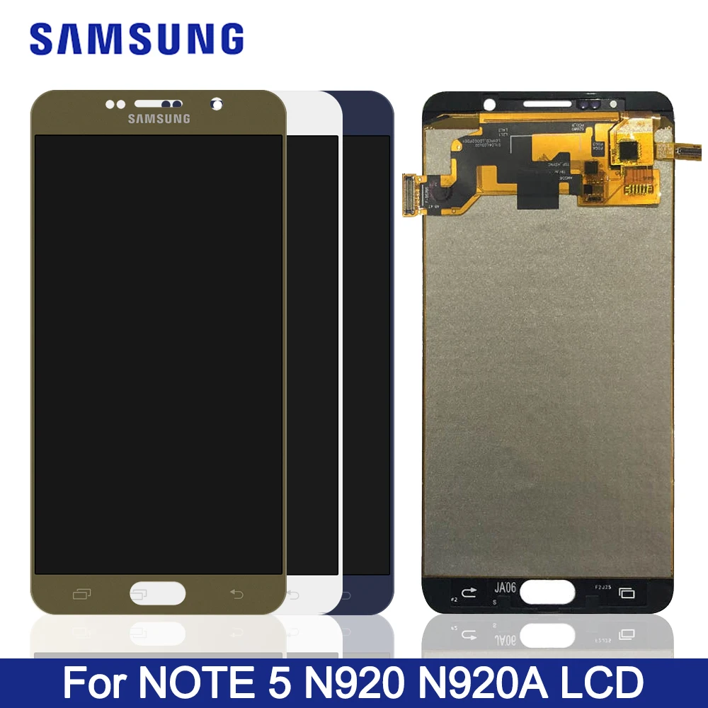 

5.7'' Note 5 LCD For Samsung Galaxy NOTE 5 N920 N920F LCD Display Touch Screen Digitizer Assembly Note5 Replace TFT Display