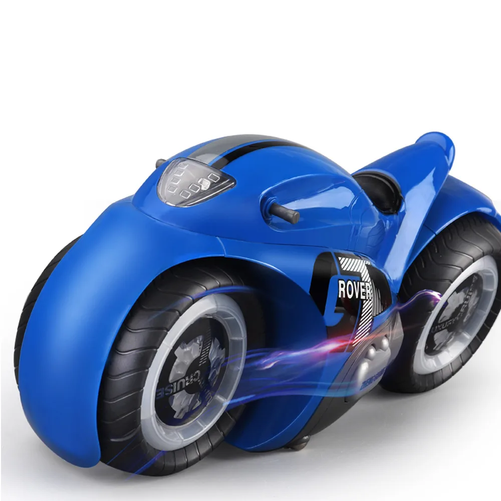 2,4 г трюк мотоцикл RC с музыкальным светом Высокоскоростной RC игрушки, модели мотоциклов дистанционное управление Дрифт мотор детская игрушка для подарка