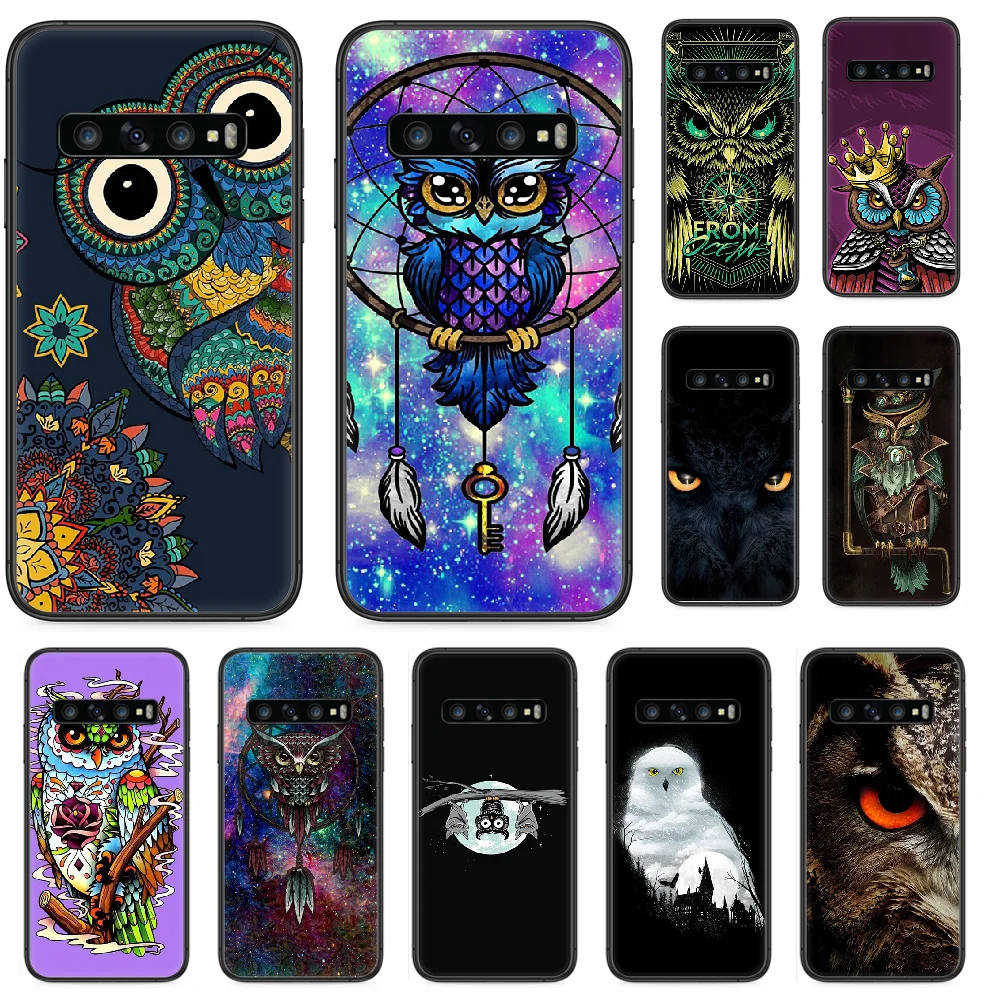 Совы в виде симпатичных животных чехол для мобильного телефона с изображением