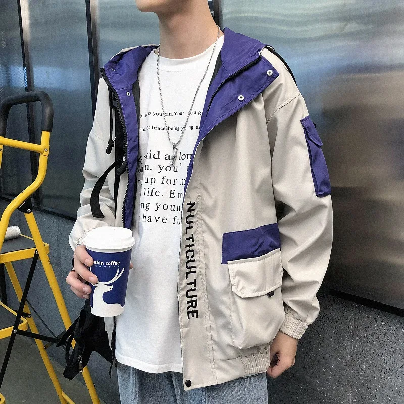 

Autumn And Winter New Style Coat Male STUDENT'S Korean-style Slim Fit Jacket Men INS Popular Brand Workwear Handsome Casual Clot