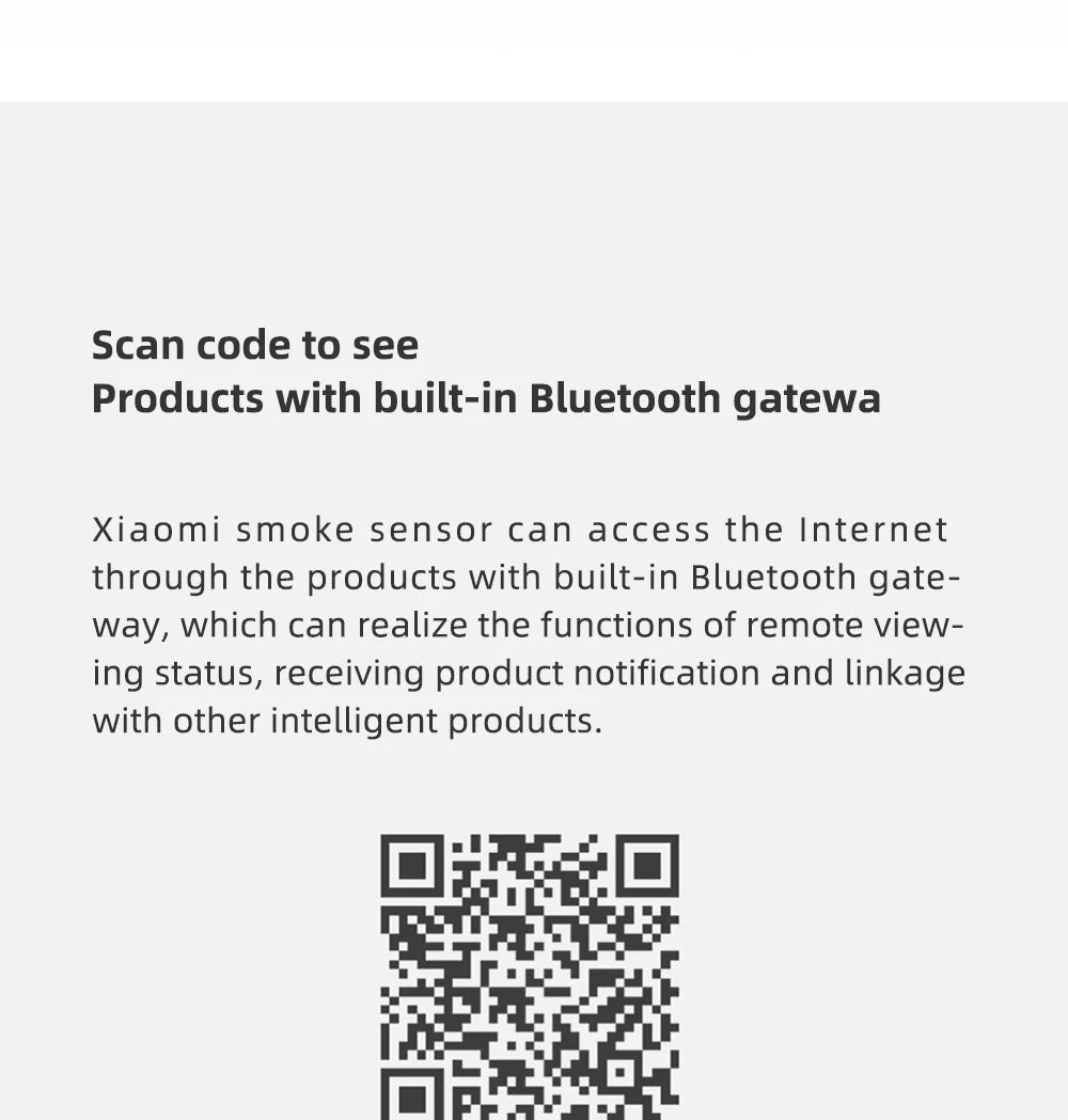 Xiaomi Mijia Honeywell Smoke fire sensor Alarm Detector Audible Visual Smoke Sensor Remote Mi Home Smart APP Control