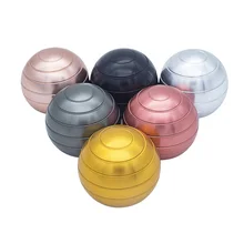 Рабочий стол вращается декомпрессия игрушка мяч алюминиевый сплав спиннинг Топы Съемный палец гироскоп для детей/взрослых