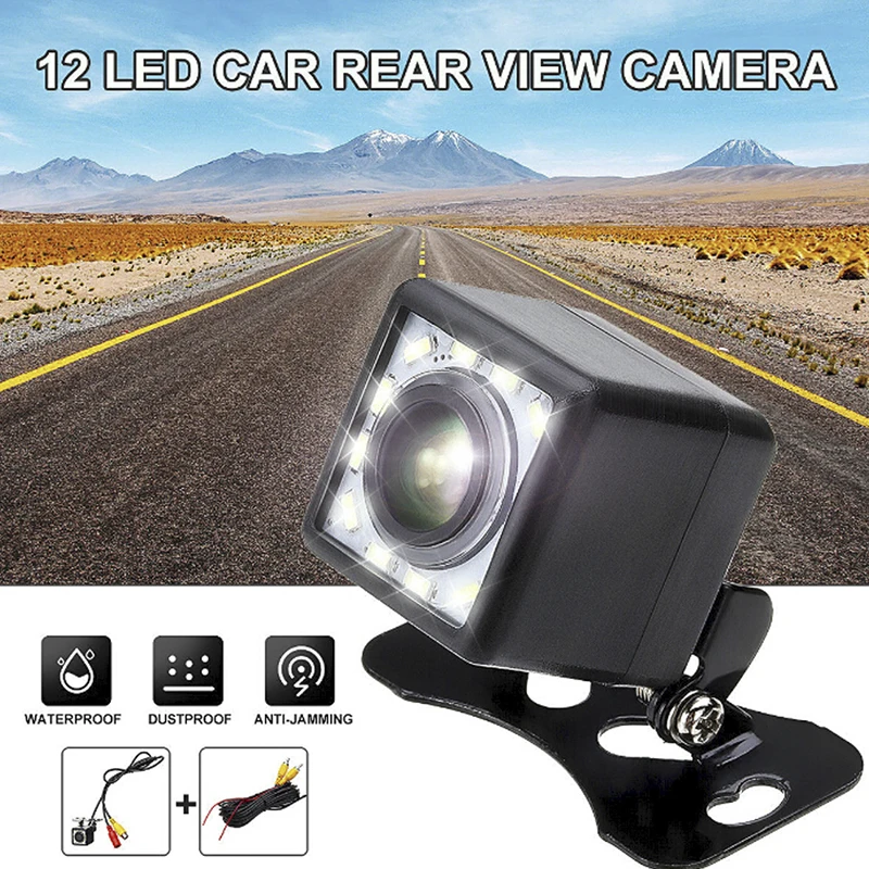 Universal Car Rear View Camera Auto Parking Reverse Backup Camera Night Vision