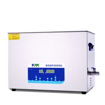 

Stainless Steel 6L Large Capacity Ultrasonic Cleaner 360HTD with Mesh Basket Cooling Fan Moisture- proofed PCB