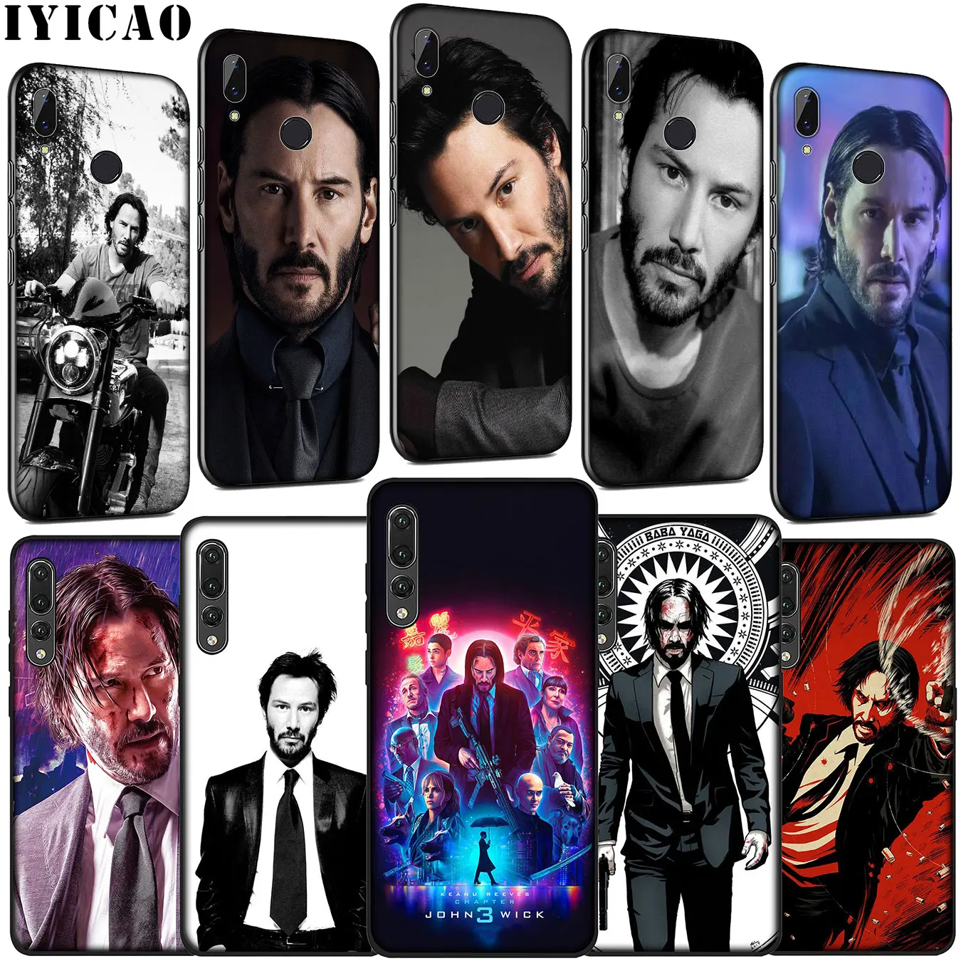 Мягкий силиконовый чехол Keanu Reeves для Huawei P30 P20 Pro P10 P9 Lite Mini 2017 2016 P Smart Z Plus 2019 |