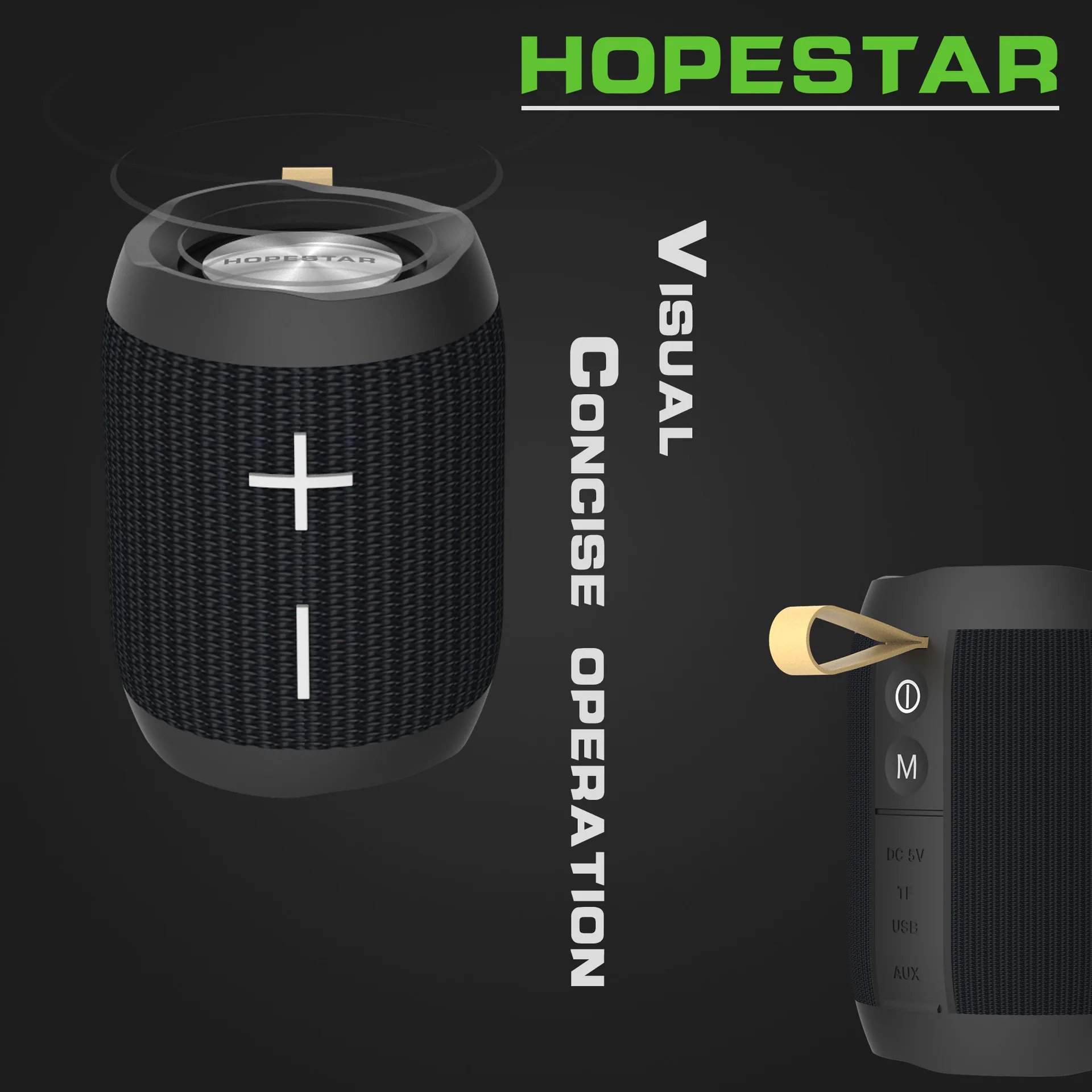 Абсолютно Hopestar P13 портативный беспроводной открытый водонепроницаемый динамик звуковая панель MP3 коробка стерео сабвуфер