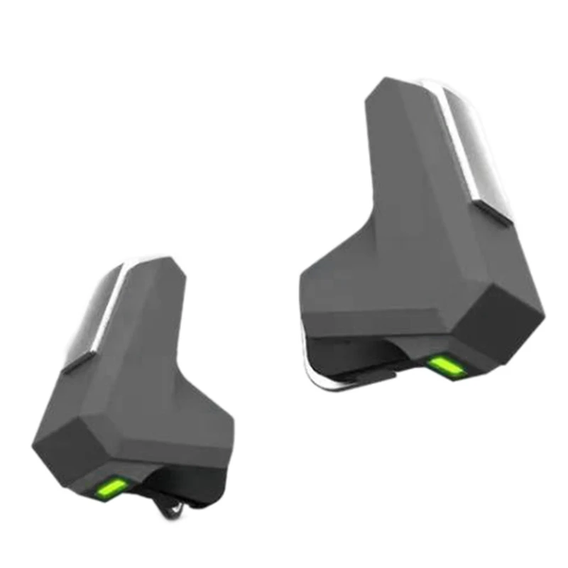 2Pcs Mobile Game Controller Mobile Physical Capacitive Button Game Trigger Shooter for Mobile Gamepad Button Aim Key 