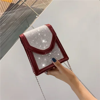 

Korean sequin small bag female 2020 new Korean version of the chain shoulder shoulder bag crossbody bag