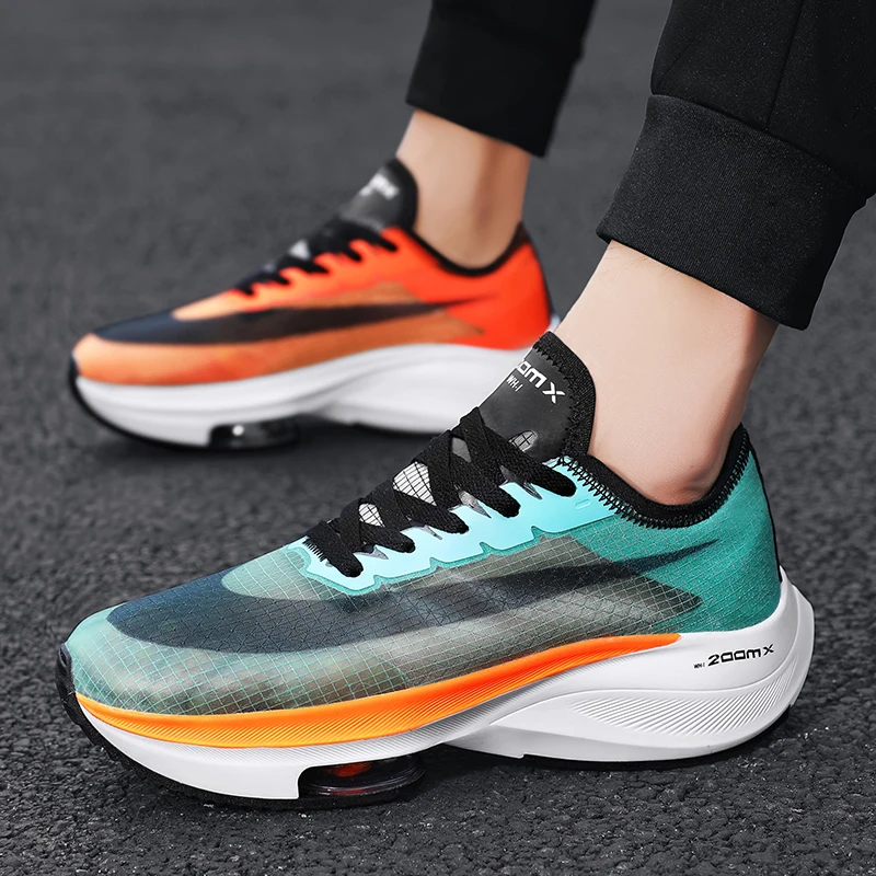 China National Tide Series Marathon Breathable Mesh Cushion Jogging Shoes Men's Sneakers Comfortable Tenis Masculino Zapatillas tenis masculino kids shoes infantil running zapatillas girls sapato chaussures casual children sneakers age range item type fit