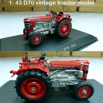 

Special Offer rare fine 1: 43 D70 vintage tractor model 1962 agricultural vehicle Alloy collection model
