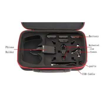 

Hard EVA Strorage Bag Carrying Case for Parrot Mambo FPV Drone for Flypad Remote L41F