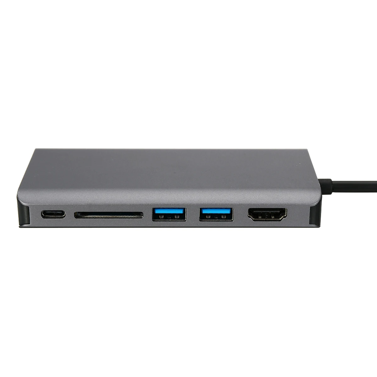 Многофункциональный кард-ридер type-c конвертер 8 в 1 USB3.0 HDMI Поддержка PD Быстрая зарядка SD карты чтения