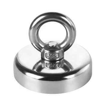 

1PCs Super Strong Magnet Fishing Powerful Magnetic Search Magnet Aimant Puissant Neodymium Magnets Salvage Fishing Hook Magnets
