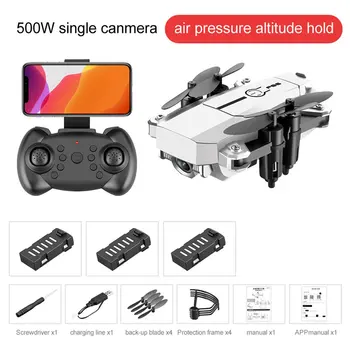 

Mini Drone Hd 1080P Wide Angle Camera Foldable Altitude Hold Drones WIFI FPV RC Quadcopter Aircraft Gravity Sensor Toys with box