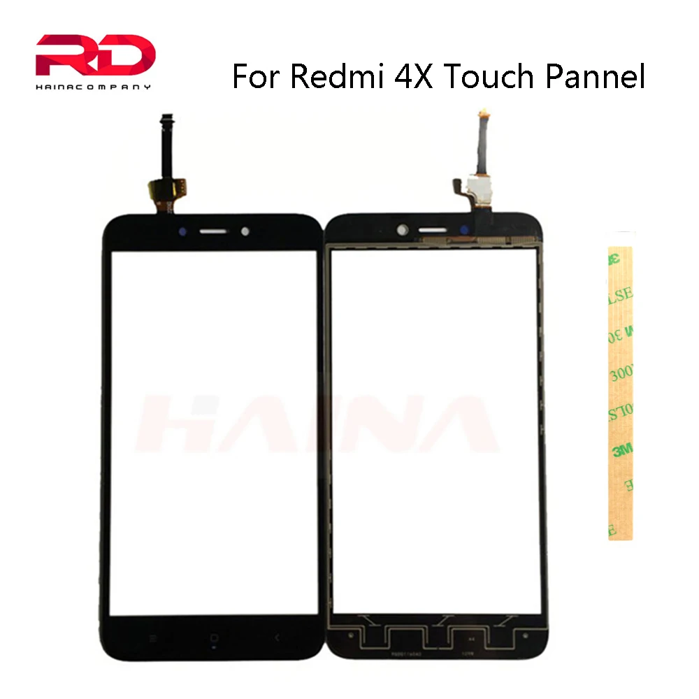 Сенсорный экран для Xiaomi Redmi 4 4X сенсорный экран панель Красный mi 4X5,0 ''ЖК-дисплей стекло сенсор дигитайзер Запасные части для телефона новинка
