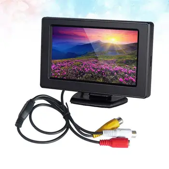 

1Pc Driving Recorder 4.3 Inch High-Definition Professional Utility Driving Camcorder Rear View Mirror Camera for Driving Reversi