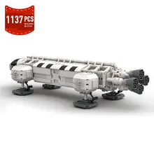 

MOC Space Wars 1999 Space Eagle Building Blocks Set Spaceport Shuttle Launch Model Technical Spaceship Bricks Toys for Boy Gifts