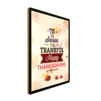 

advertising led light standing panel light box led display drive through menu board