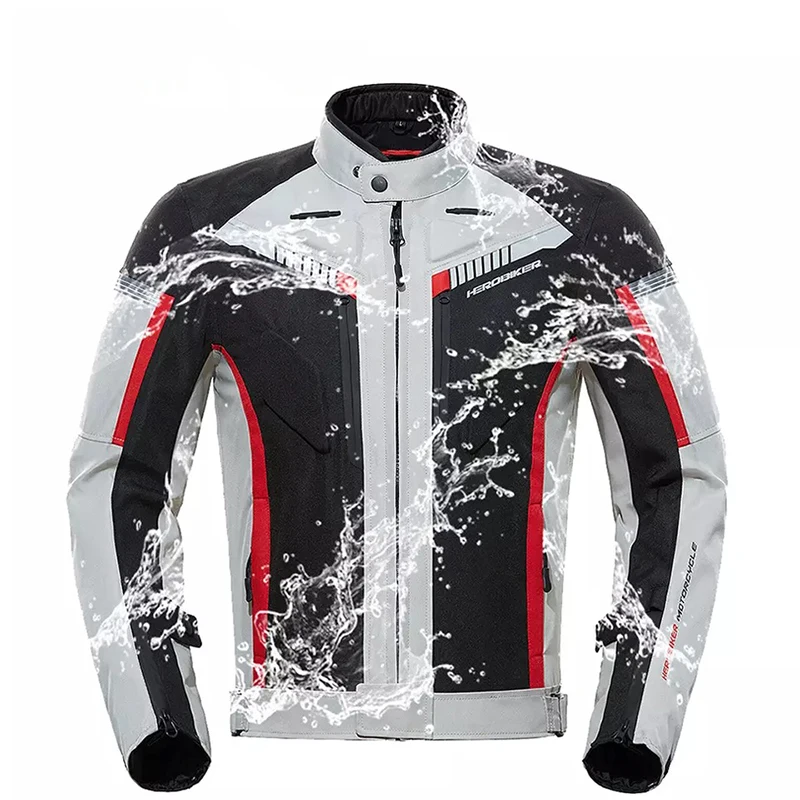 

Autumn Winter Jacket Motorbike Clothing Protective Gear Motorcycle Jacket Men Waterproof Windproof