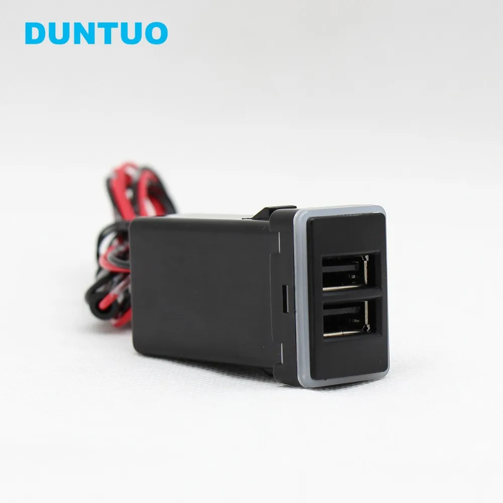 QC3.0 Quickcharge автомобильное зарядное устройство двойной USB телефон PDA адаптер DVR для Mitsubishi Outlander