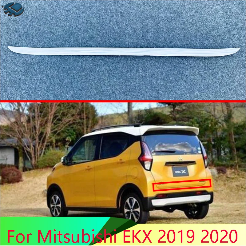 

Для Mitsubishi EKX 2019 2020 автомобильные аксессуары ABS Хромированная Задняя Крышка багажника для багажника