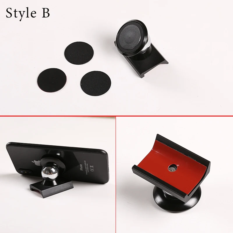 Aluminum Alloy Car 360-Degree Rotary Cell Phone Holder GPS Navigation Bracket Toyota Tacoma-Car Accessories