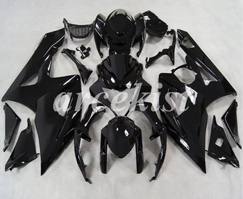 

Injection New ABS Motorcycle Full Fairings Kit Fit For SUZUKI GSX-R1000 K5 2005 2006 05 06 GSXR1000 body set bright black