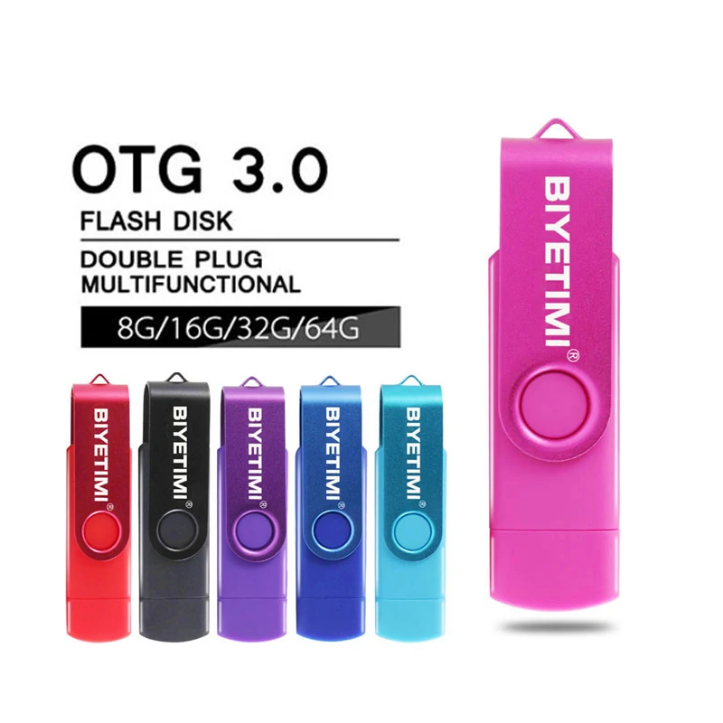 Новый Usb 3 0 biyetimi OTG USB флеш накопитель для смартфонов/планшетов/ПК 8 ГБ 16 32 64 128