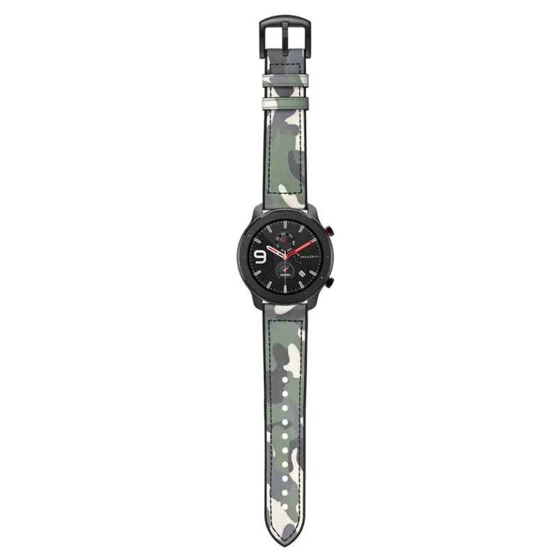 Ремешок для часов из натуральной кожи ремешок для AMAZFIT GTR 42 мм/47 мм Смарт-часы