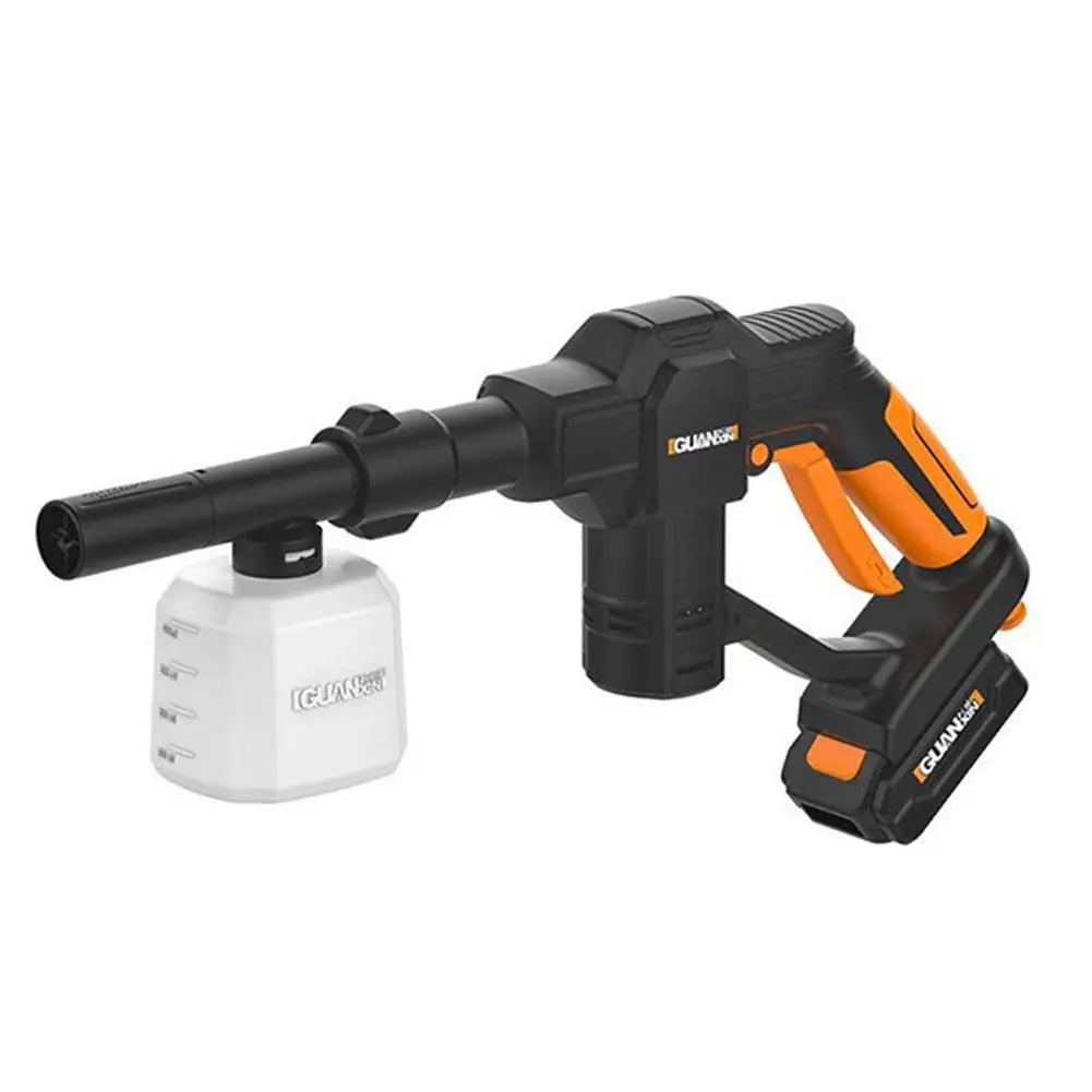  Car Washing Water Gun portable lithium battery wireless spray gun rechargeable car washing machine 