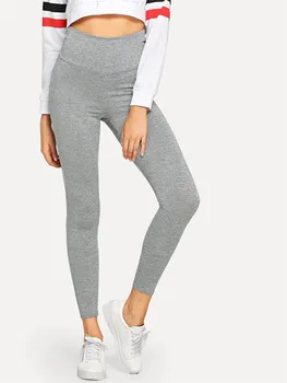 

Woman Running Sports Legging Solid High Waist Trouser Sweatpants Plus Size Trouser