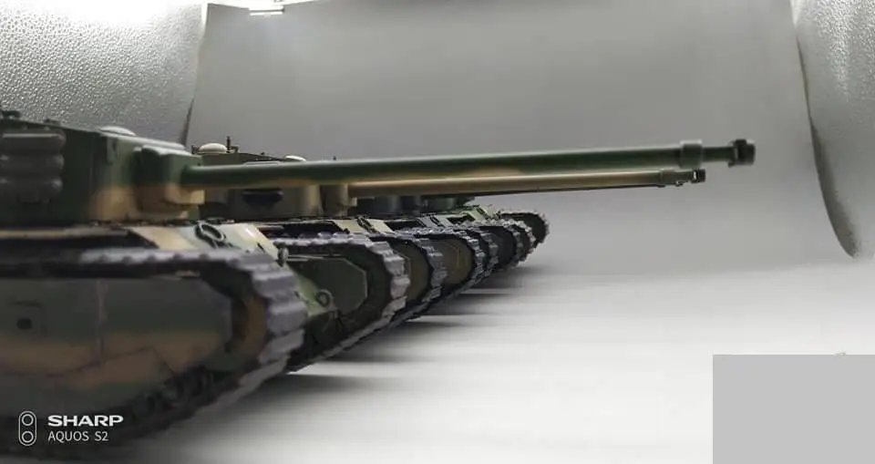 Забавное хобби AH35A025 1/35 ARL44 1/35 Франция тяжелый танк с металлической бочкой модель