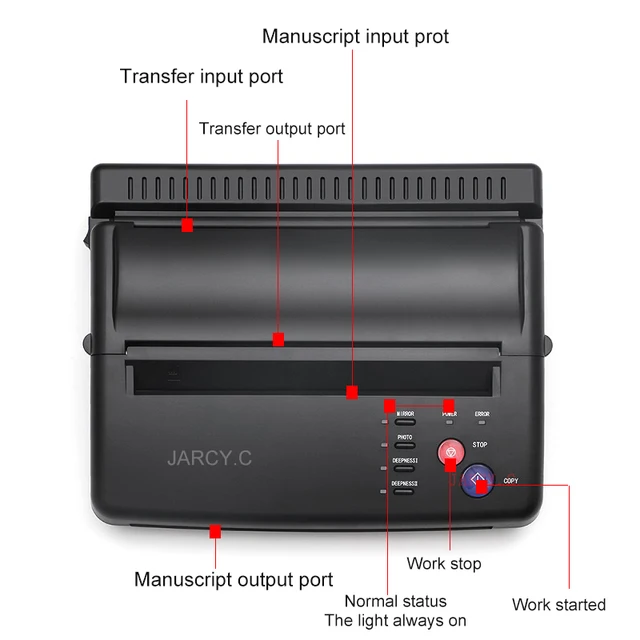 Tattoo Transfer Stencil Copier - Image 3