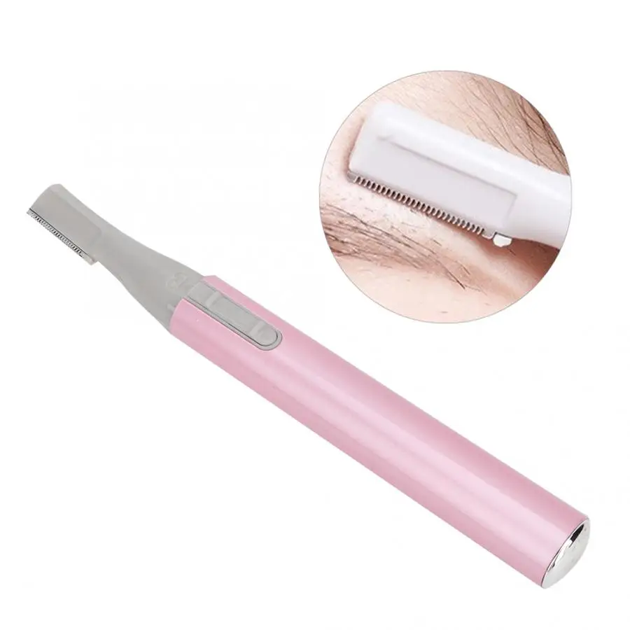 Portable Electric Eyebrow Trimmer Hair Shaving Tool for Eyebrow Armpit Leg Hand Hair Removal Beauty Makeup Tool