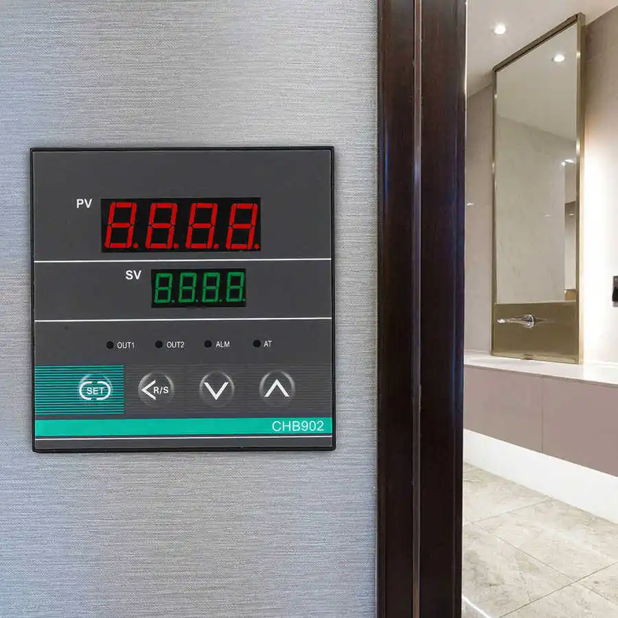 BERM CHB902 термостат Smart 0 400 градусов Цифровой K Type реле температурного контроллера/SSR