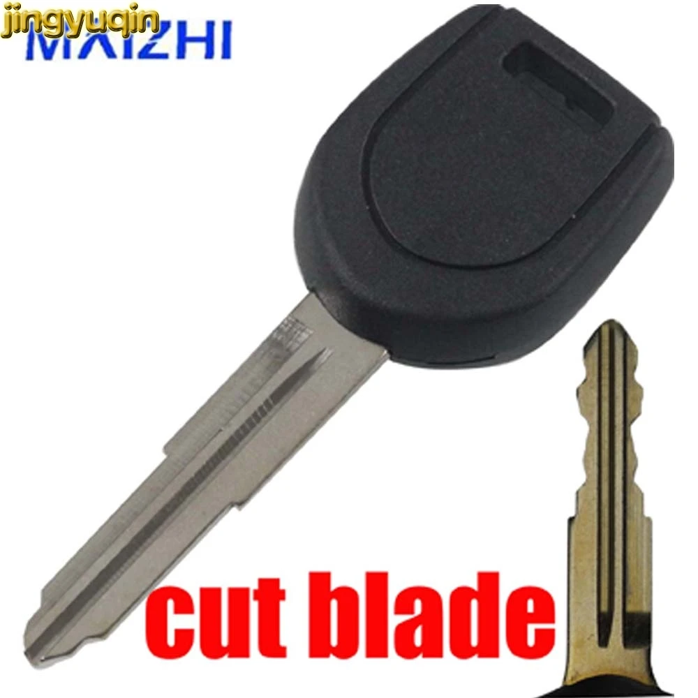 Jingyuqin Cut Blade Transponder Remote Car Key For MITSUBISHI Colt Outlander Mirage Pajero | Автомобили и мотоциклы