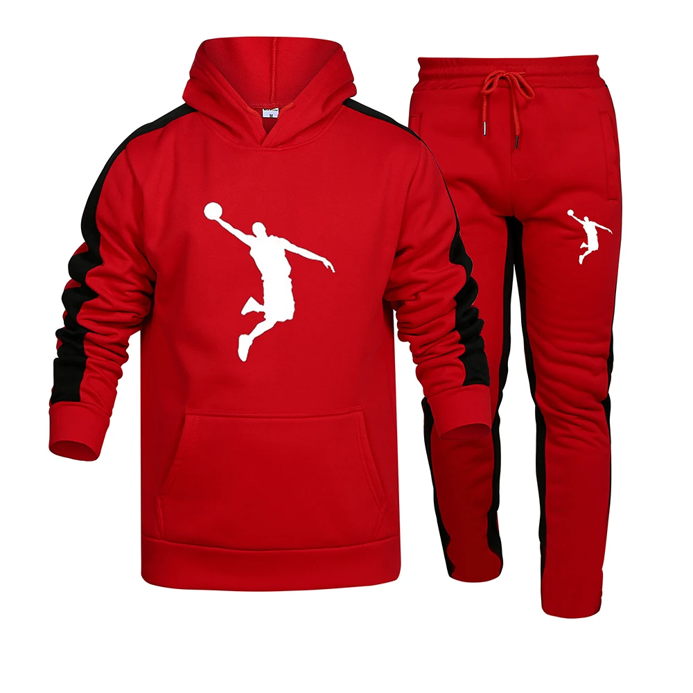Autumn and Winter Tracksuit Men 2 Pieces Set Sweatshirt + Sweatpants Sportswear Hoodies Casual Mens Clothing Hoodies Suit Autumn and Winter Tracksuit Men 2 Pieces Set Sweatshirt + Sweatpants Sportswear Hoodies Casual Mens Clothing Hoodies Suit